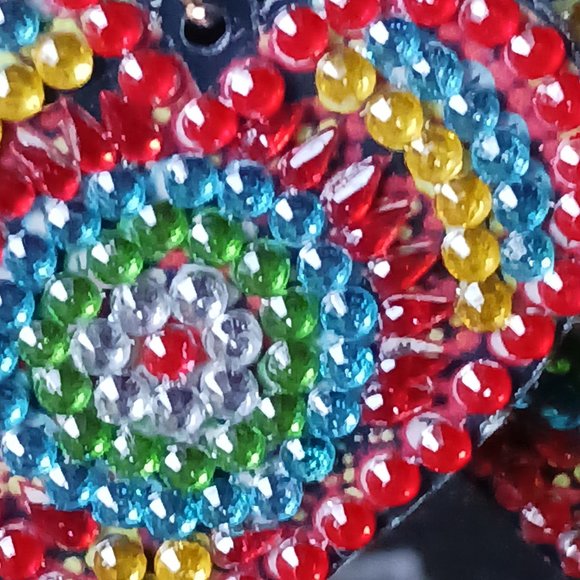 Handcrafted earrings heart - Picture 2 of 2